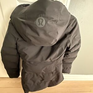 Lululemon Black Hooded Jacket size 6